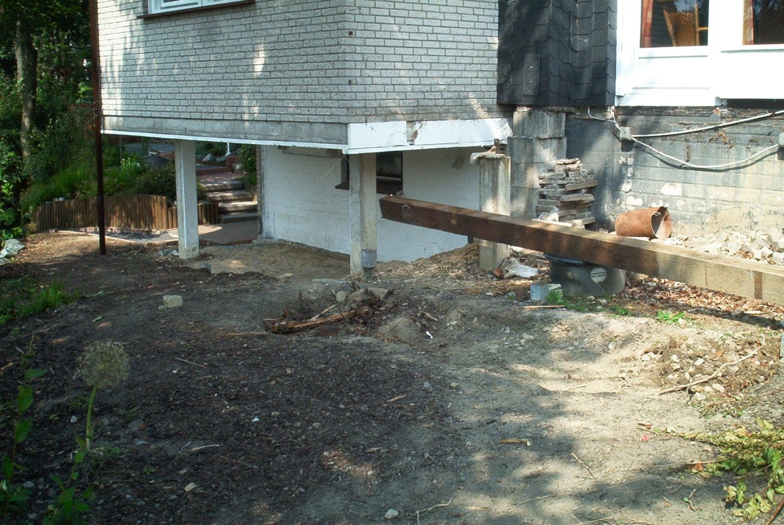 Umbauarbeiten am Haus